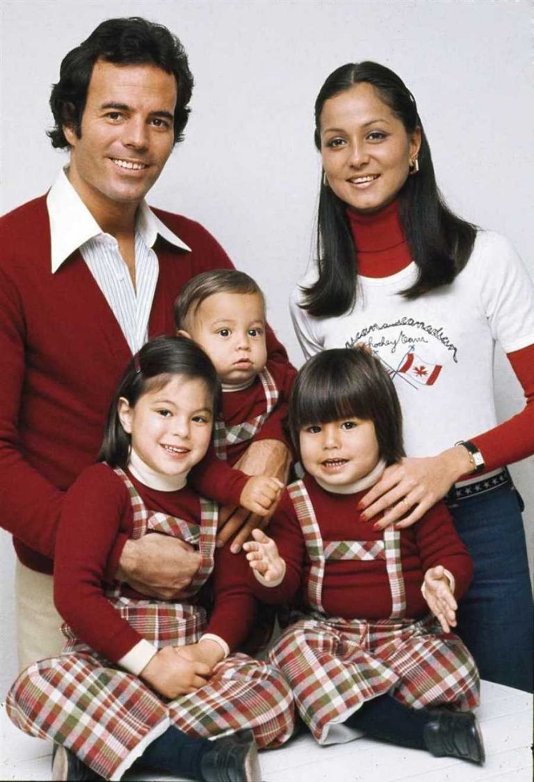 Julio Iglesias, Isabel Preysler y sus hijos