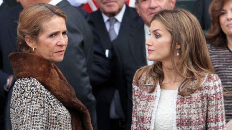 La Reina Letizia prepara su escondite en Zarzuela ante la última amenaza de la Infanta Elena