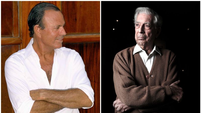 Nacho García destapa la gota que derramó el vaso de Julio Iglesias en el conflicto con Vargas Llosa